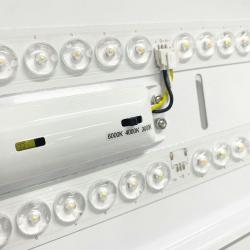 Pantalla led 24W 60 cm aluminio blanco