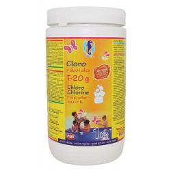 Cloro rapido pastillas 1 kg minipiscinas
