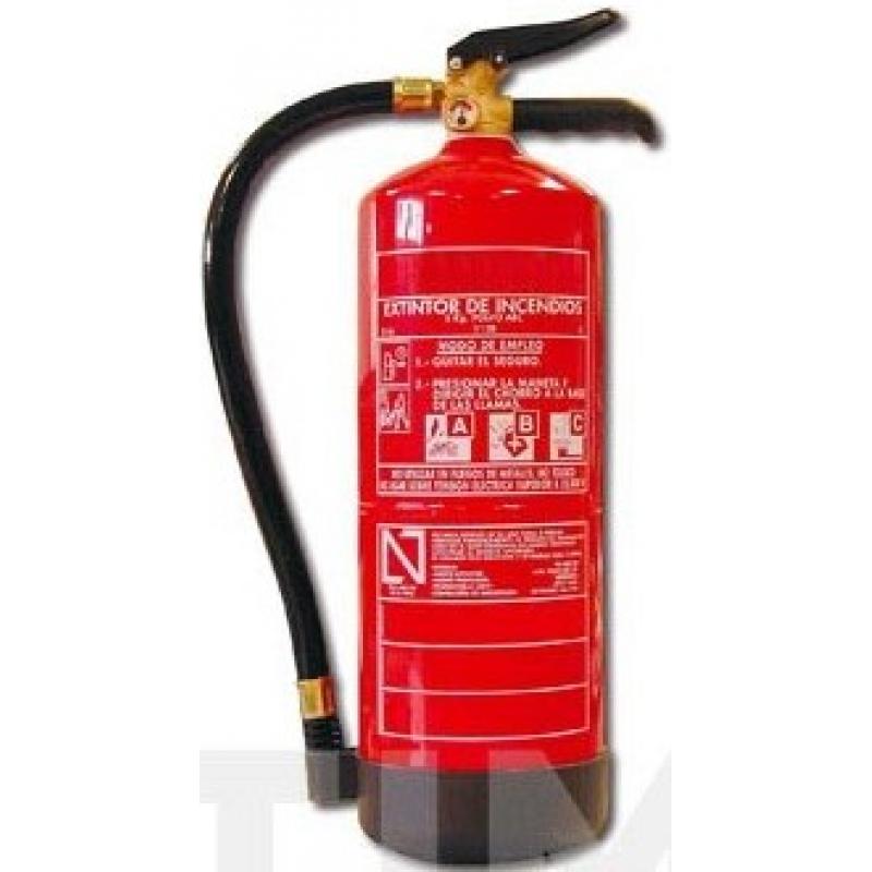 Extintor polvo 9 kg ABC