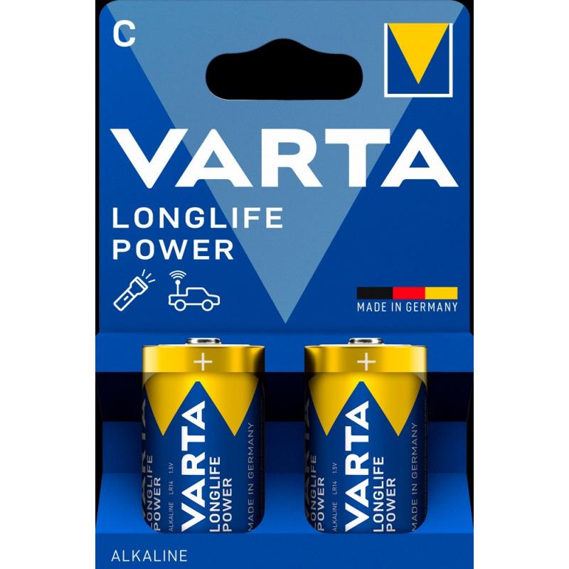 Pila alcalina Long Life Power LR-14 VARTA