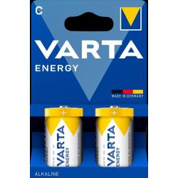 Pila alcalina Energy LR-14 (2 ud) VARTA