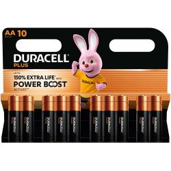 Pila alcalina Power Boost LR-6 AA (10 ud) DURACELL