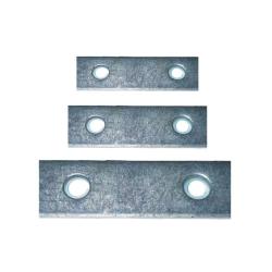 Placa cartela 50x17x2 mm cincado