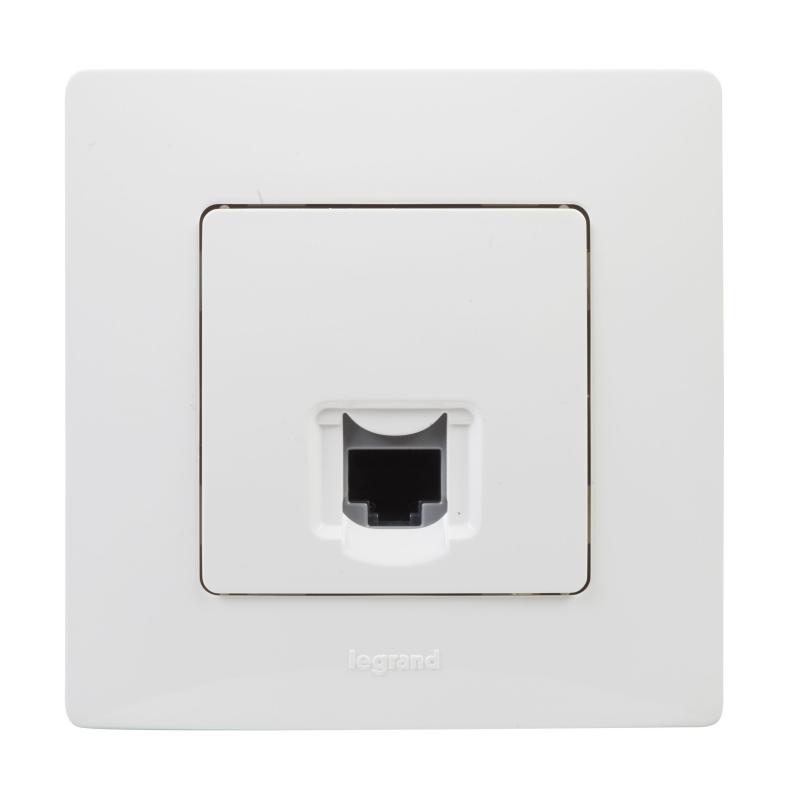 Base RJ45 Niloe blanco