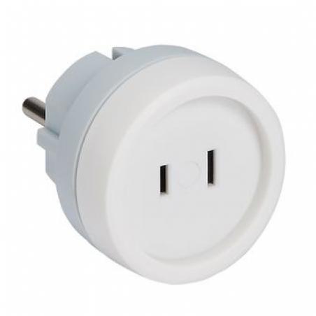 Adaptador enchufe viaje Usa/Europa