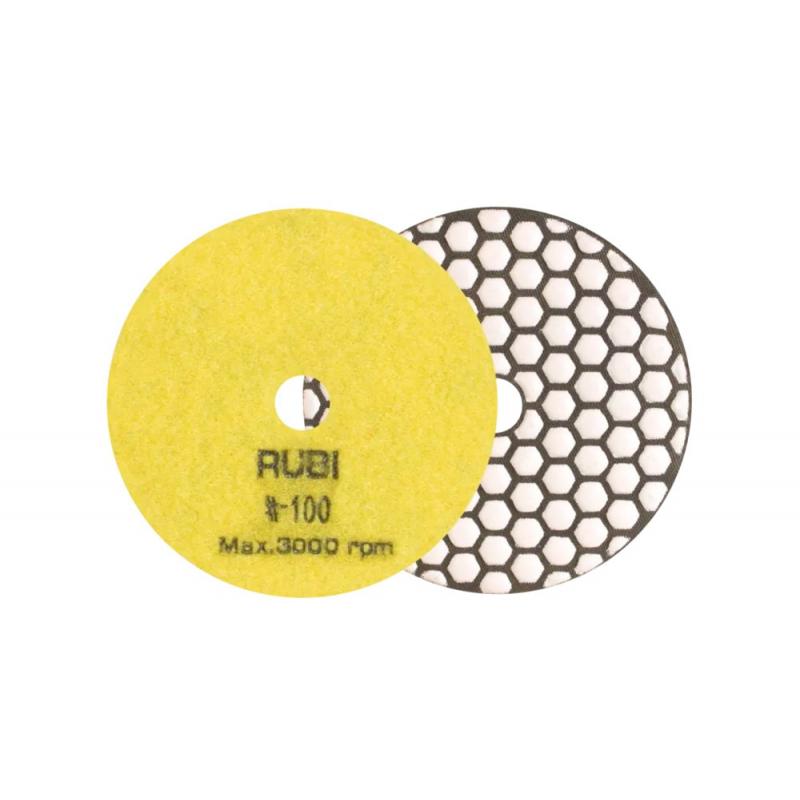 Disco pulido flexible diamantado seco Ø 100 mm grano 100