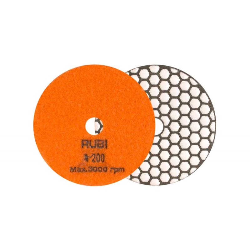 Disco pulido flexible diamantado seco Ø 100 mm grano 200