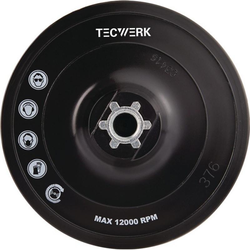 Plato soporte velcro M-14 Ø 150 mm