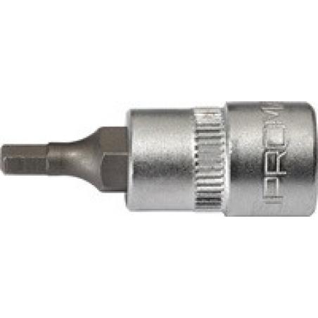 Llave vaso punta hexagonal 1/4