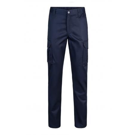 Pantalon multibolsillos talla 42 azul Navy