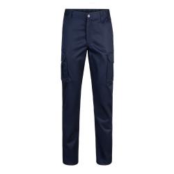 Pantalon multibolsillos talla 54 azul Navy