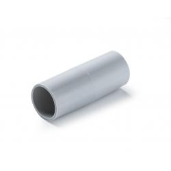 Manguito union rigido PVC gris Ø 16 mm (5 ud)