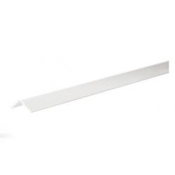 Perfil angulo PVC 30x30x1 mm 2,6 mt blanco