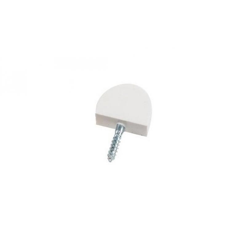 Portaestante vitrina blanco 31x20x8,5 mm