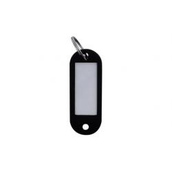Portaetiquetas plastico llaves negro