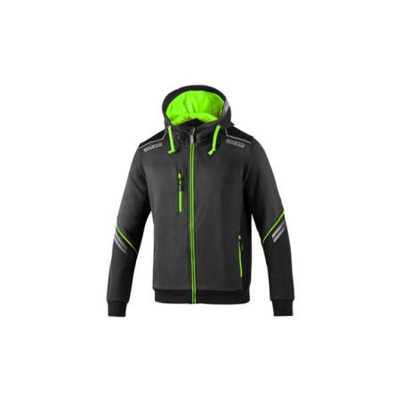 Sudadera tecnica Colorado talla L gris/verde