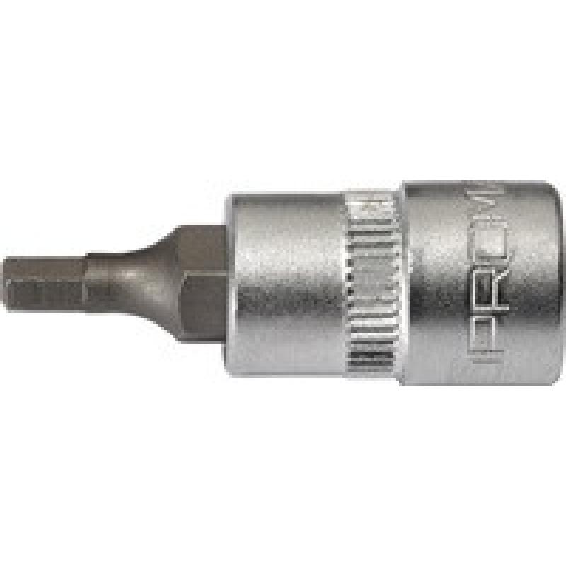 Llave vaso 1/4" punta allen 8x32 mm