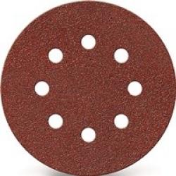 Disco lija adhesivo 8+1 agujeros grano 180 Ø 150 mm