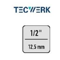 Alargador llave vaso 1/2" 75 mm.
