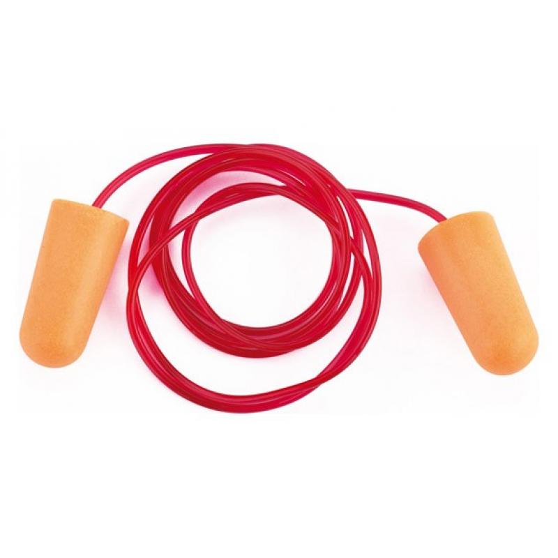 Tapon auditivo desechable con cordon