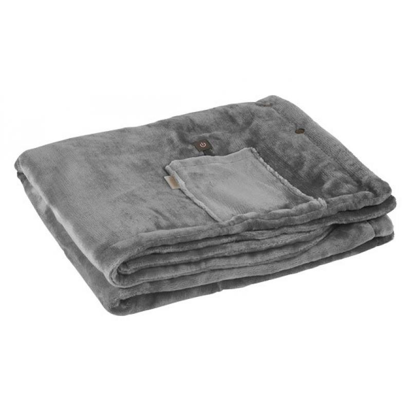Manta inalambrica 150x80 cm gris