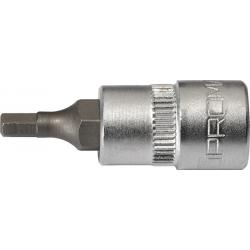 Llave vaso punta allen 1/4 4x32 mm
