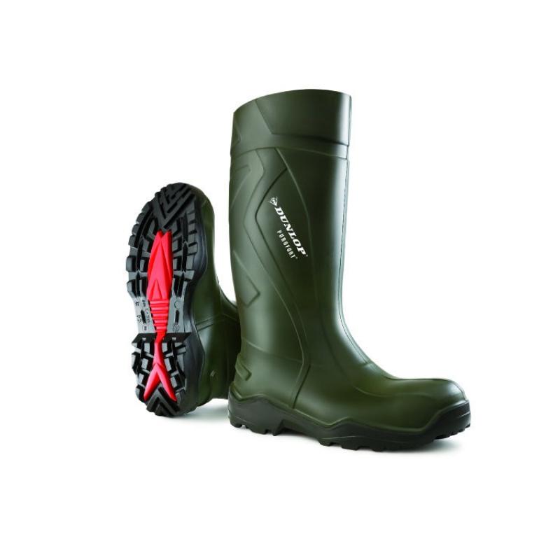 Bota agua Purofort talla 44 verde DUNLOP