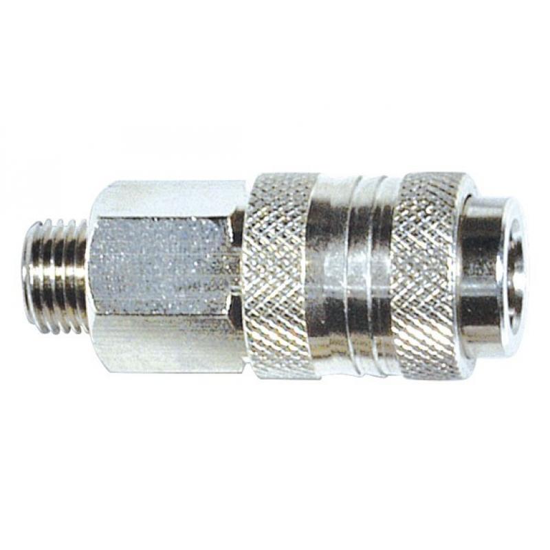 Enchufe rapido universal rosca macho 1/4"