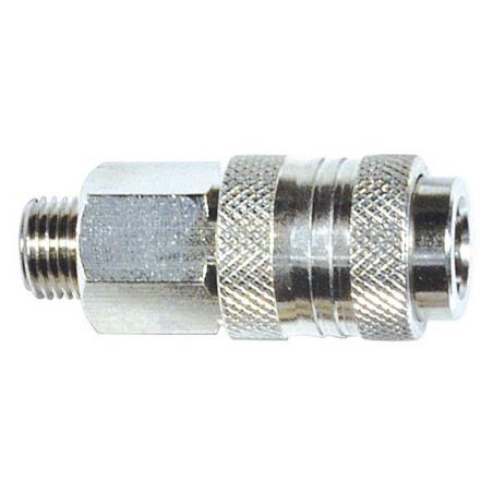 Enchufe rapido universal rosca macho 1/4"