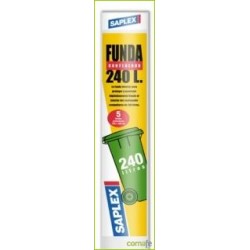 BOLSA CONTENEDOR SAPLEX 240 LT 120X135  UNIDAD - Imagen 1