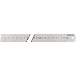 Regla inox flexible milimetrada 500x30x0,5 mm