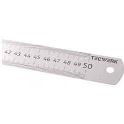 Regla inox flexible milimetrada 500x30x0,5 mm
