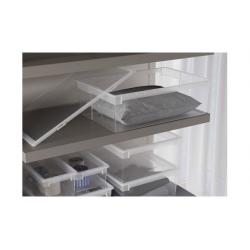 Caja multiusos Light Box 12 lt transparente