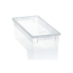 Caja multiusos Light Box 7 lt transparente