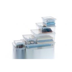 Caja multiusos Light Box 7 lt transparente