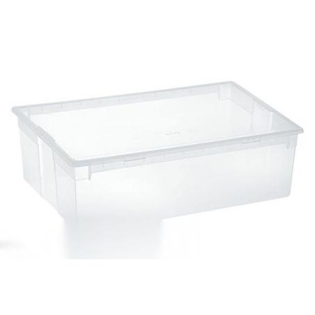 Caja multiusos Light Box 36 lt transparente