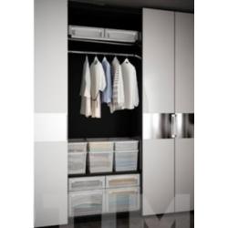 Caja multiusos Light Box 36 lt transparente