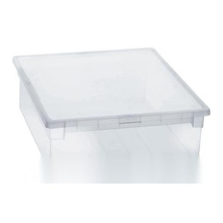 Caja multiusos Light Box 22 lt transparente