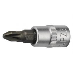 Llave vaso 1/4 pozidriv PZ-2x32