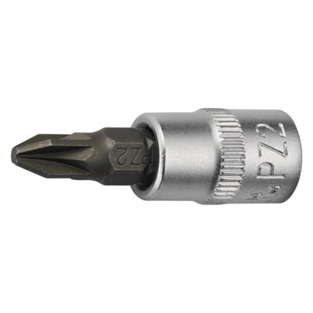 Llave vaso 1/4 pozidriv PZ-2x32