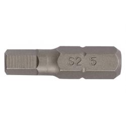 Punta atornillador 1/4 hexagonal 2x25 mm