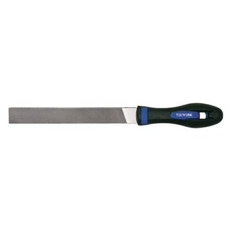 Lima mecanico plana paralela 10" basta con mango