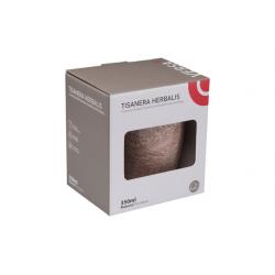 Taza infusion con tapa 0,35 cl rosa