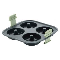 Molde donuts 4 cavidades silicona