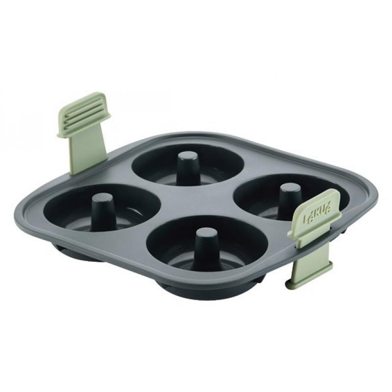 Molde donuts 4 cavidades silicona