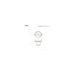Mini vasos vidrio transparente (4 ud)