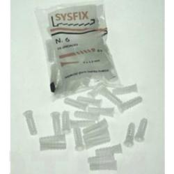 Taco estriado blanco Ø 12x50 (25 ud)