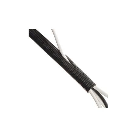 Organizador cables tubo flexible Ø 32 mm longitud 110 cm color negro