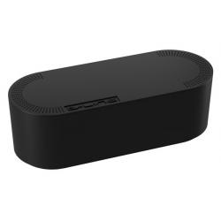 Caja gestion cables grande negro