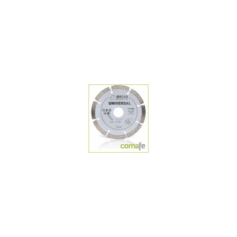 DISCO DIAMANTE UNIVERSAL BASICO 115MM. UNIDAD - Imagen 1